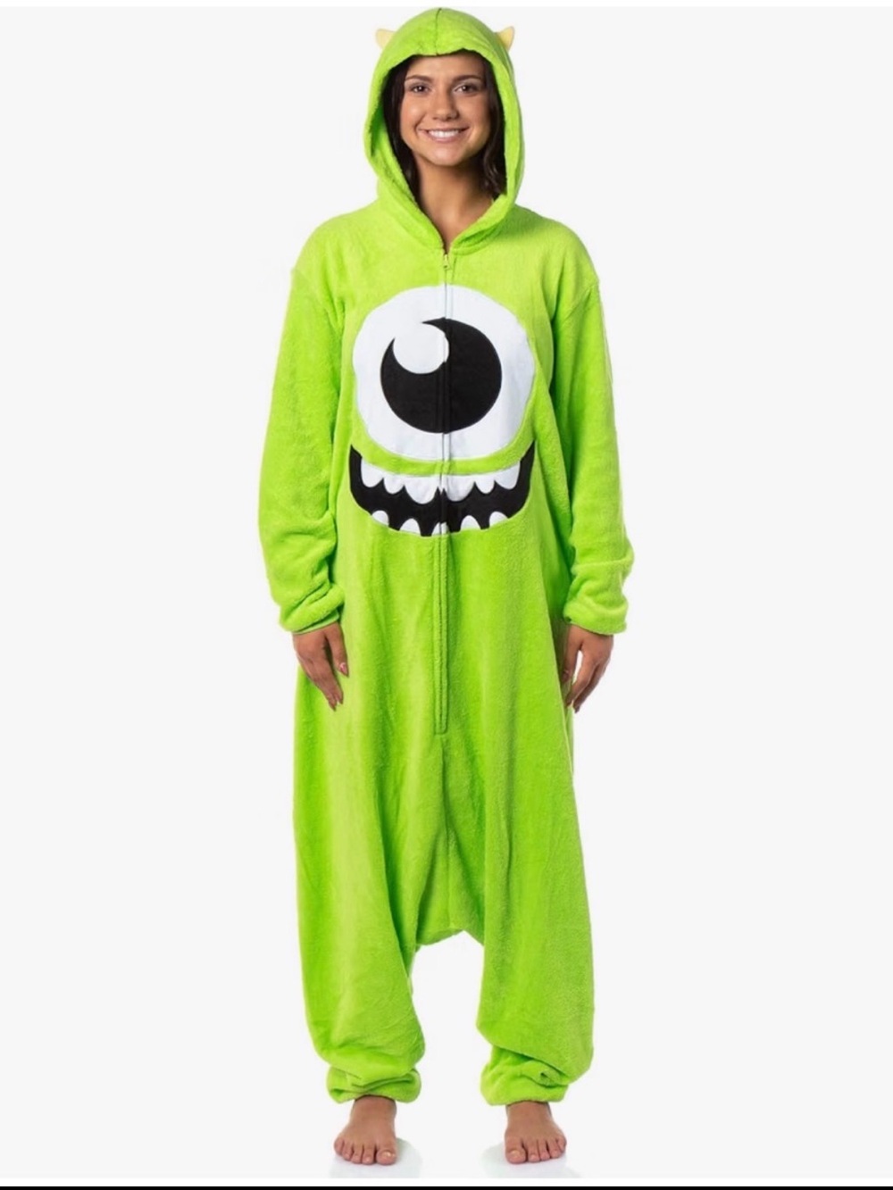 Adult XS Mike Wazowski onesie